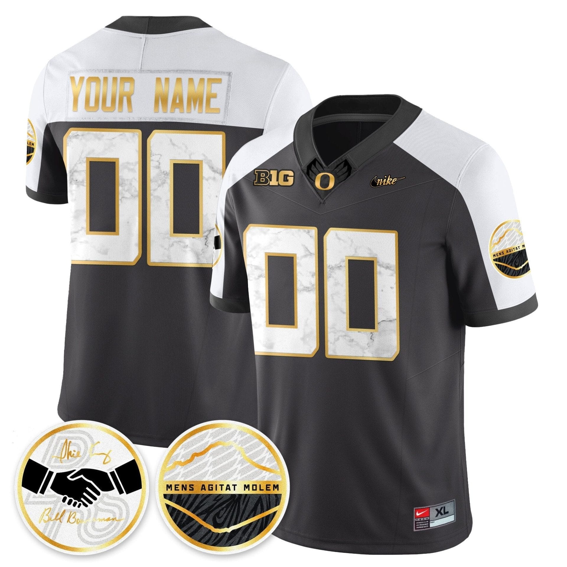 Oregon Ducks 2025 "Shoe Duck" Jersey - All Stitched - Image 32
