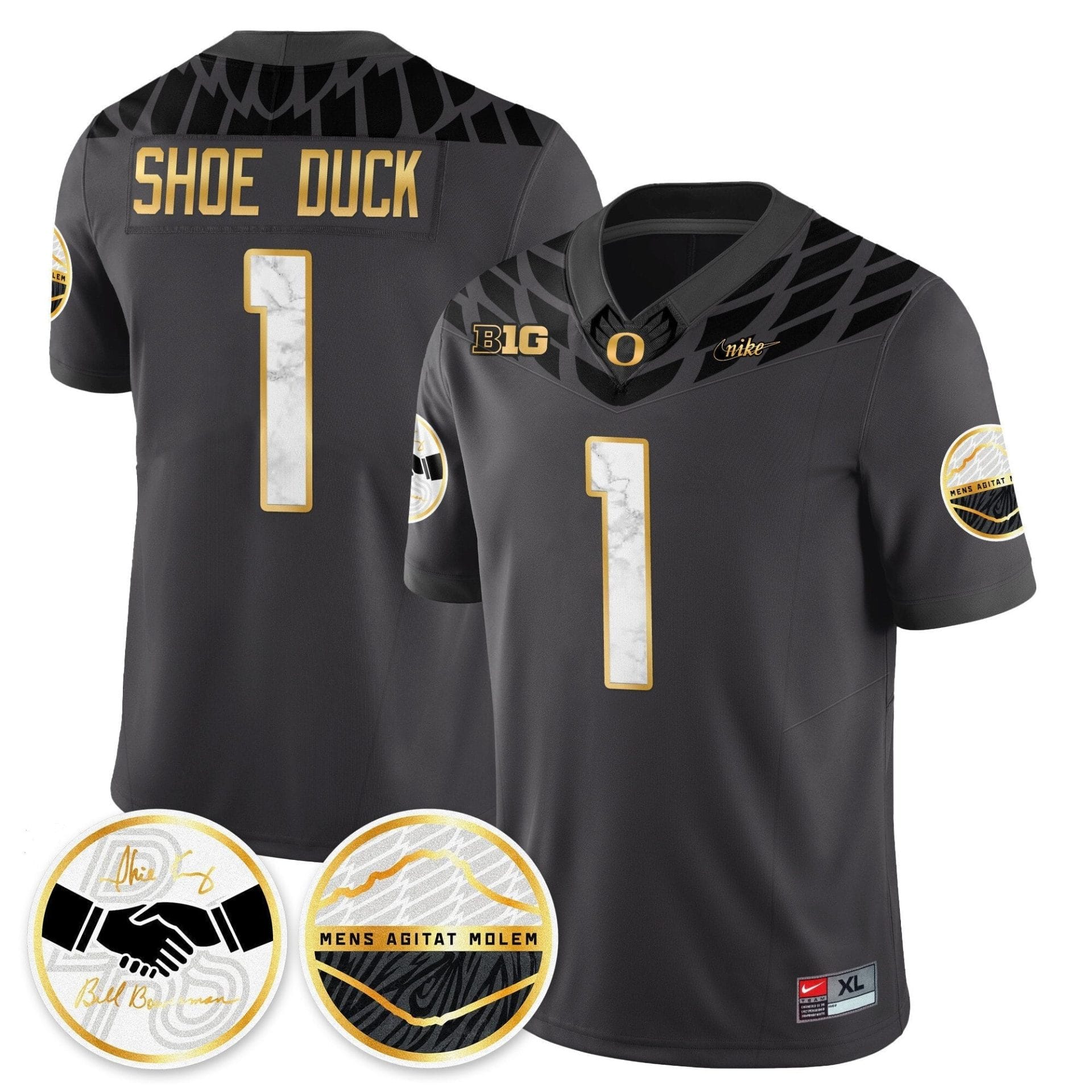 Oregon Ducks 2025 "Shoe Duck" Jersey - All Stitched - Image 28