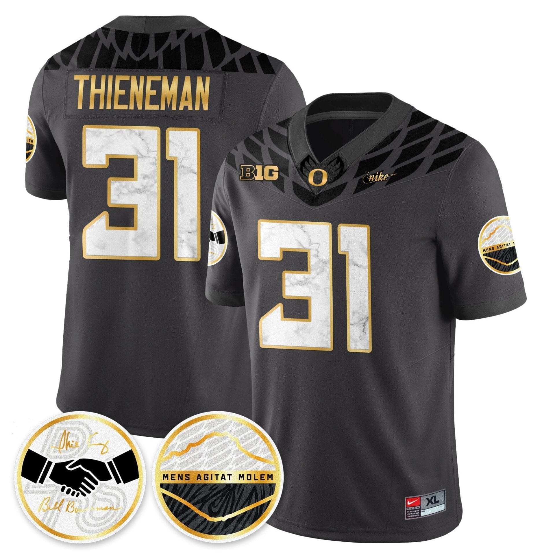 Oregon Ducks 2025 "Shoe Duck" Jersey - All Stitched - Image 33