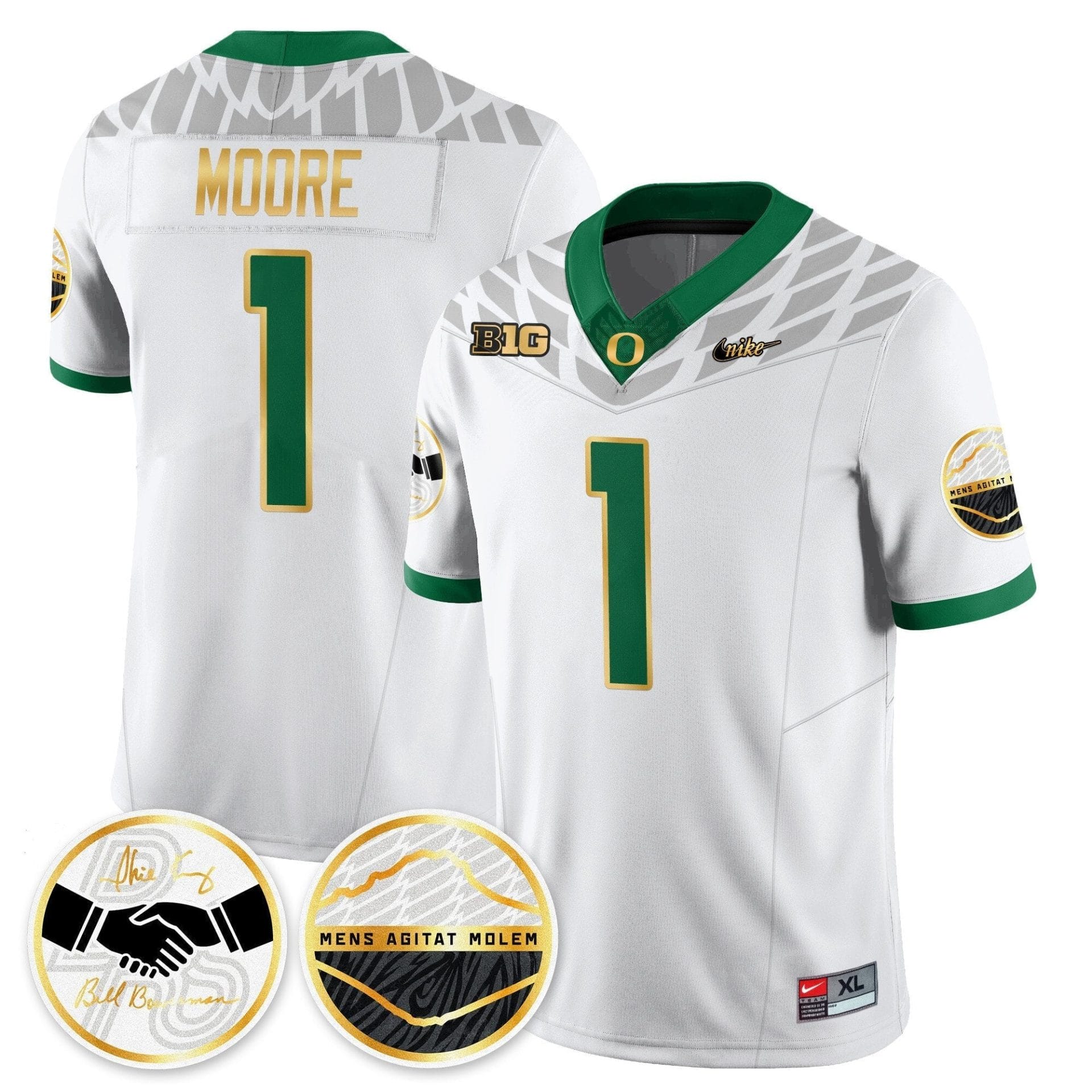 Oregon Ducks 2025 "Shoe Duck" Jersey - All Stitched - Image 30