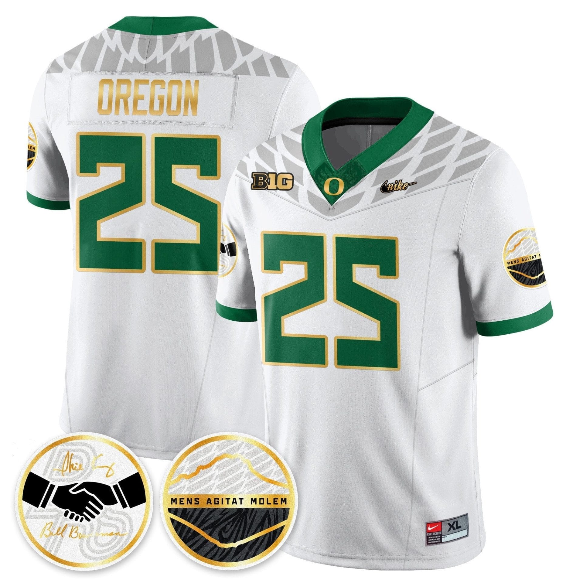 Oregon Ducks 2025 "Shoe Duck" Jersey - All Stitched - Image 12