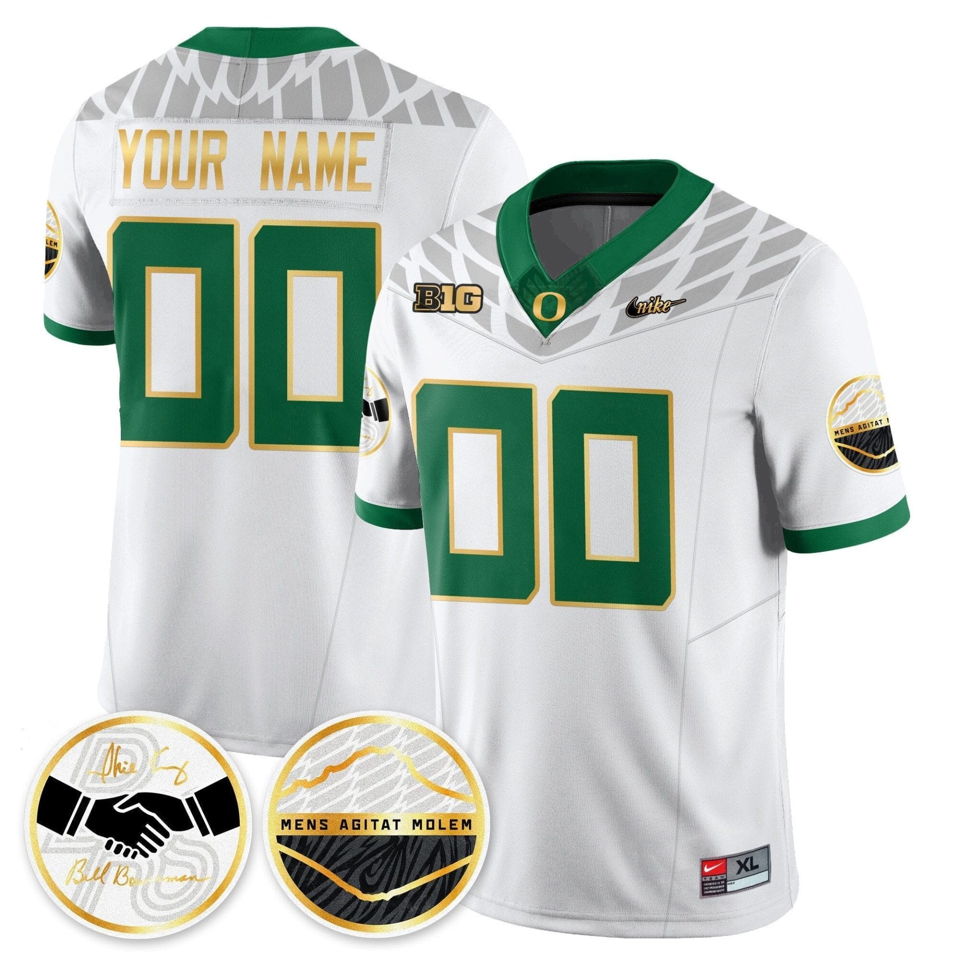 Oregon Ducks 2025 "Shoe Duck" Jersey - All Stitched - Image 23