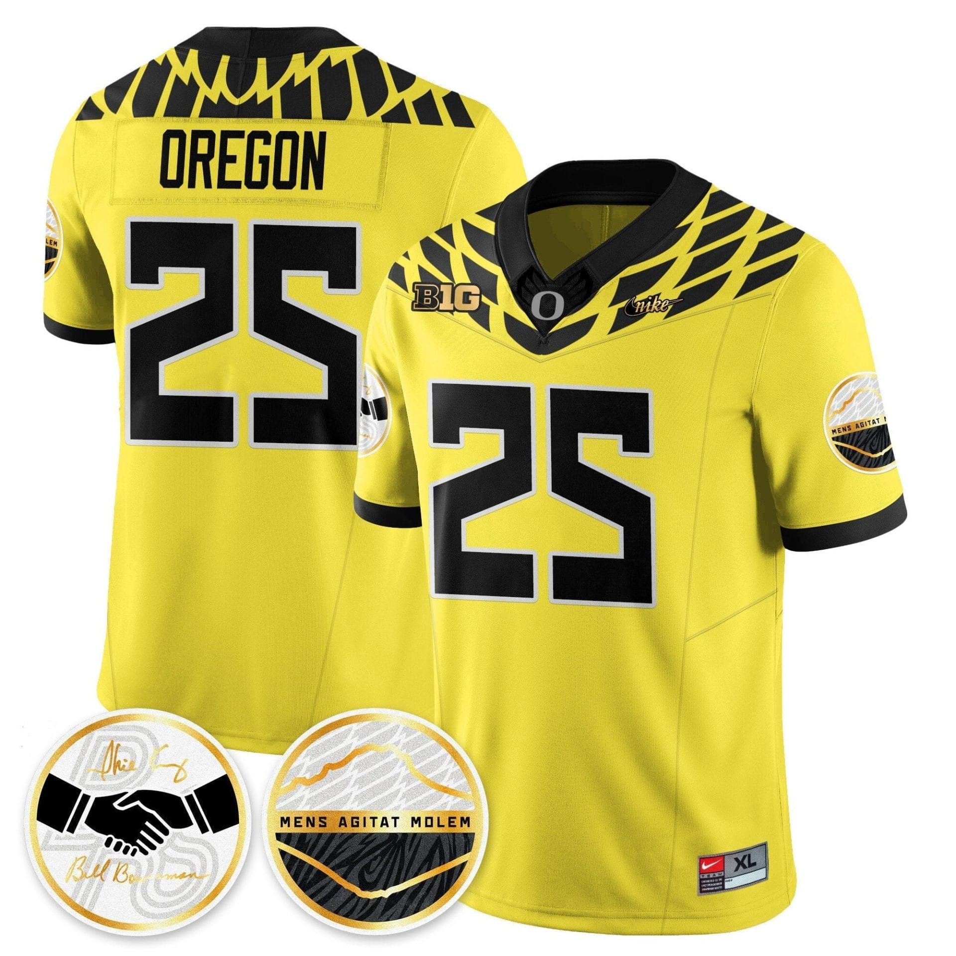 Oregon Ducks 2025 "Shoe Duck" Jersey - All Stitched - Image 17