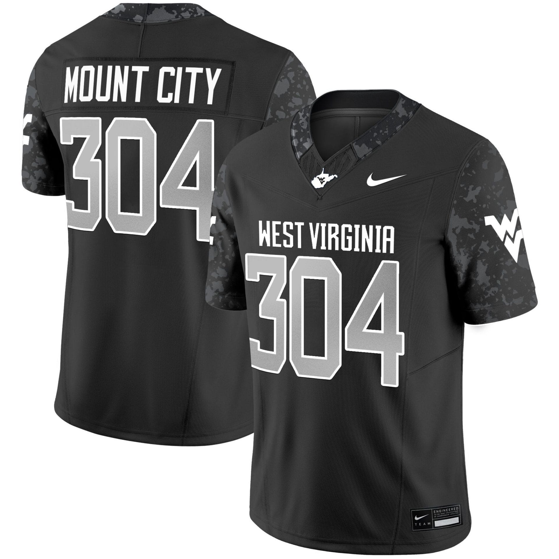 West Virginia Mountaineers 2025 Vapor Limited Jersey - All Stitched - Image 31