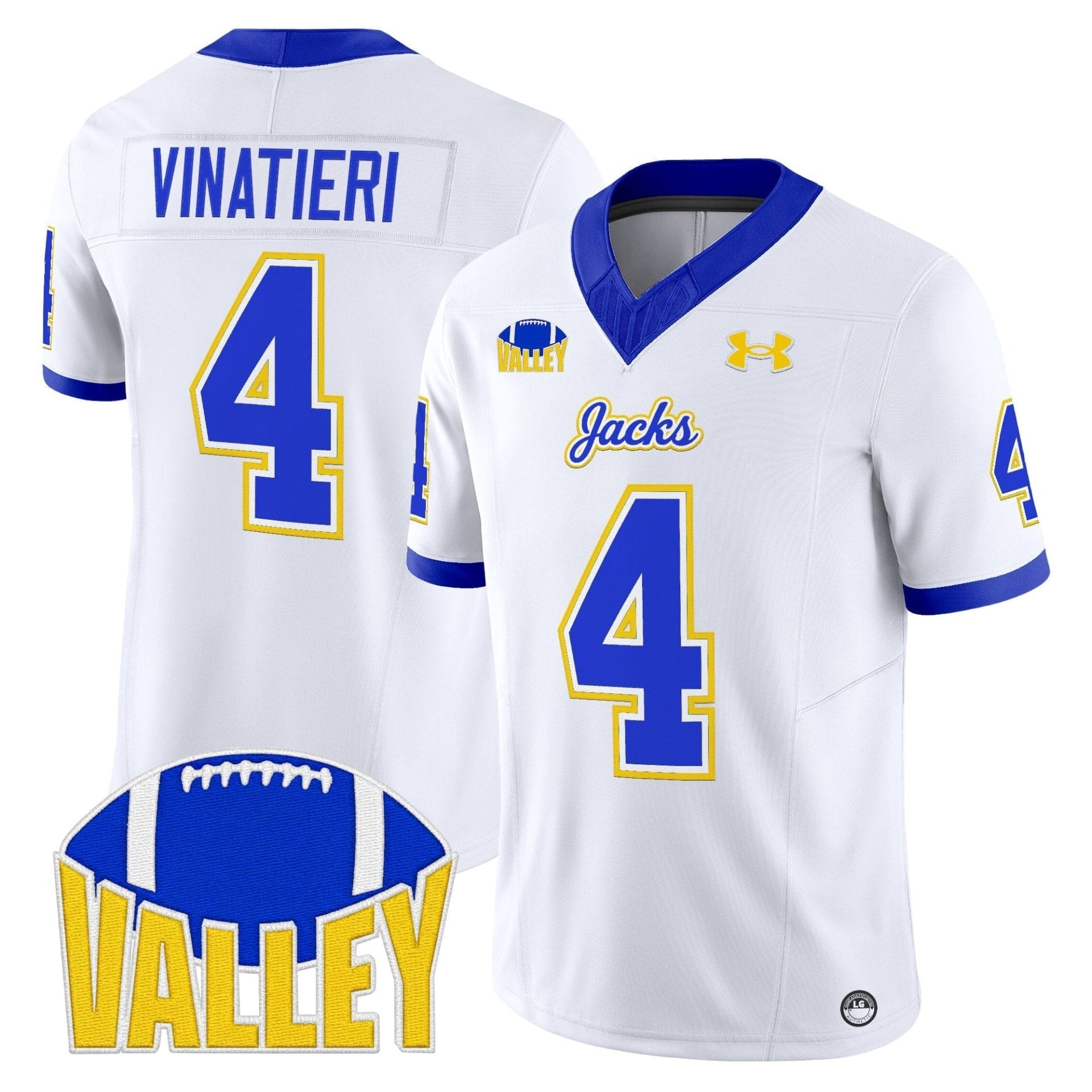 South Dakota State Jackrabbits 2025 Vapor Limited Jersey - All Stitched - Image 7