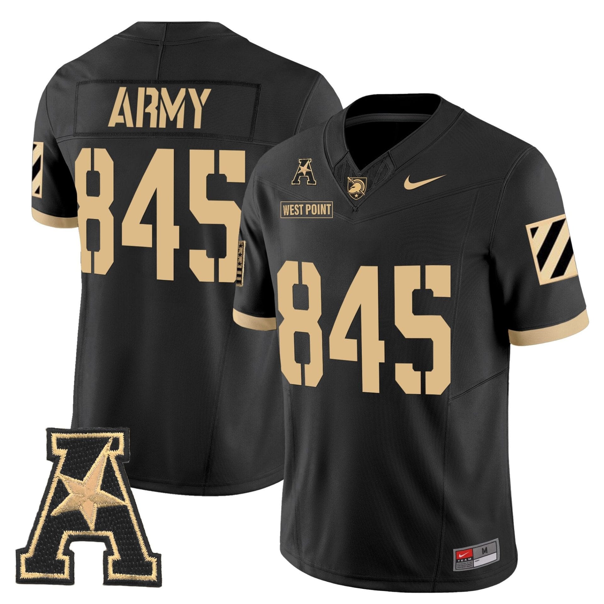 Army Black Knights 2025 Vapor Limited Jersey - All Stitched - Image 48