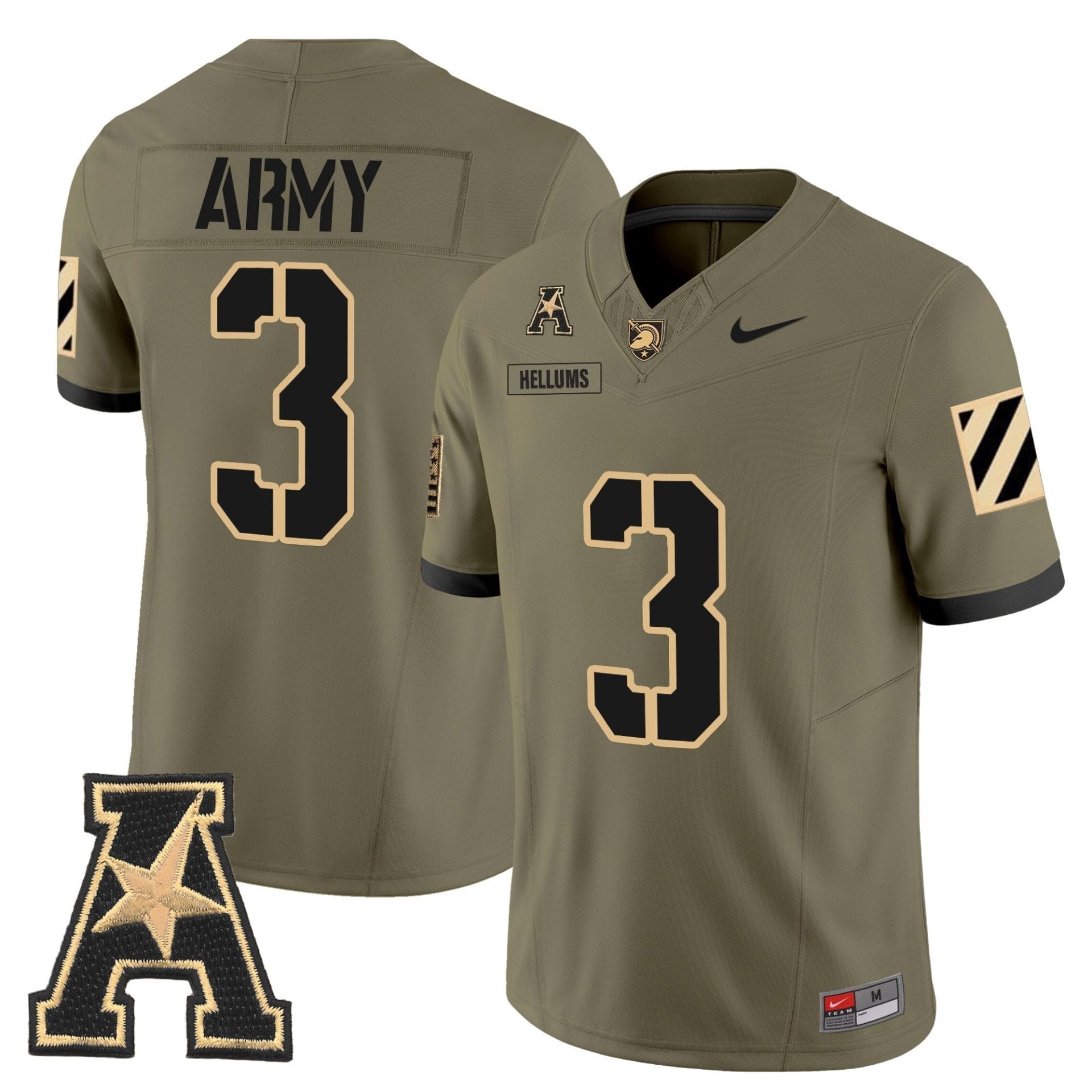 Army Black Knights 2025 Vapor Limited Jersey - All Stitched - Image 26