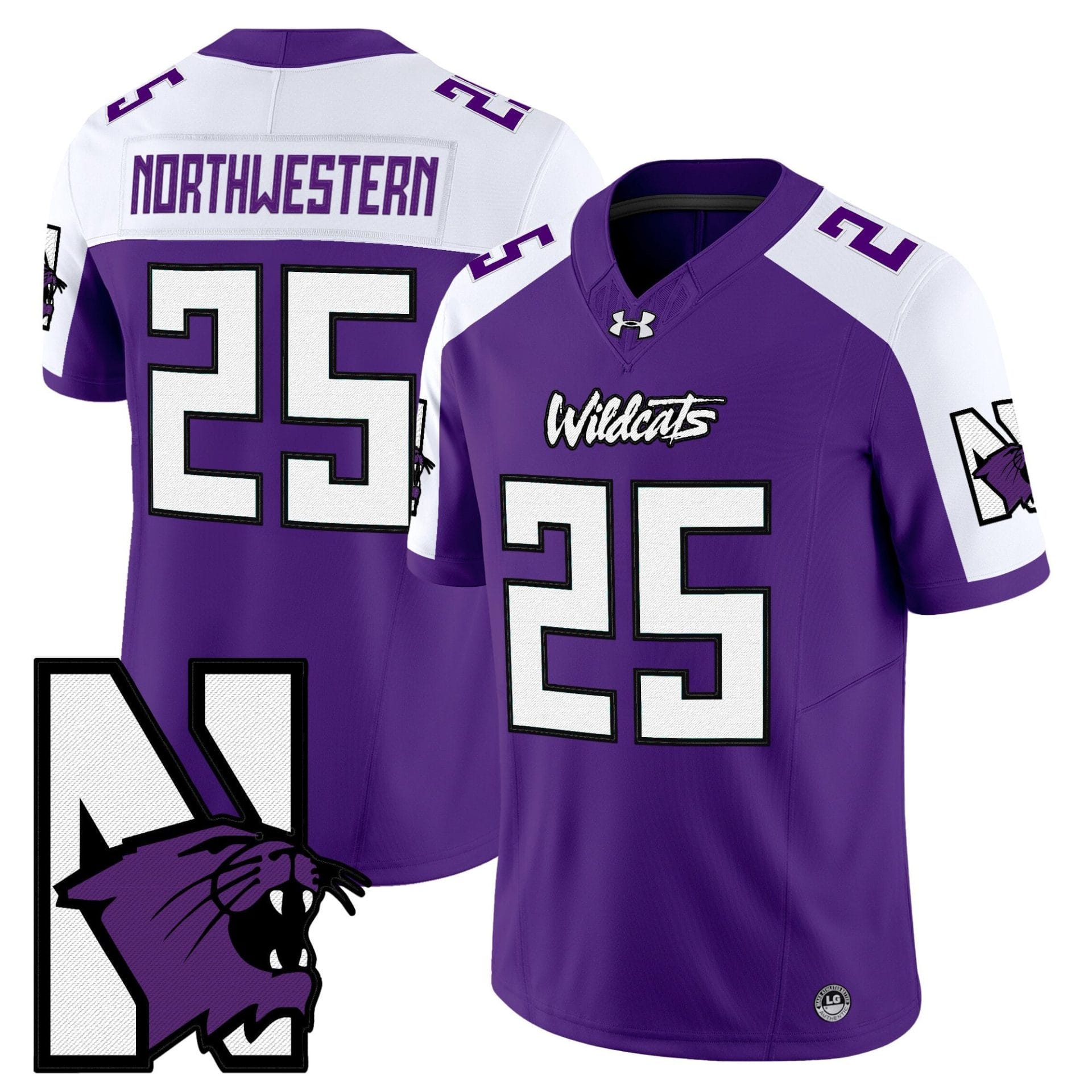 Northwestern Wildcats Honoring ’95 Vapor Limited Jersey - All Stitched - Image 27