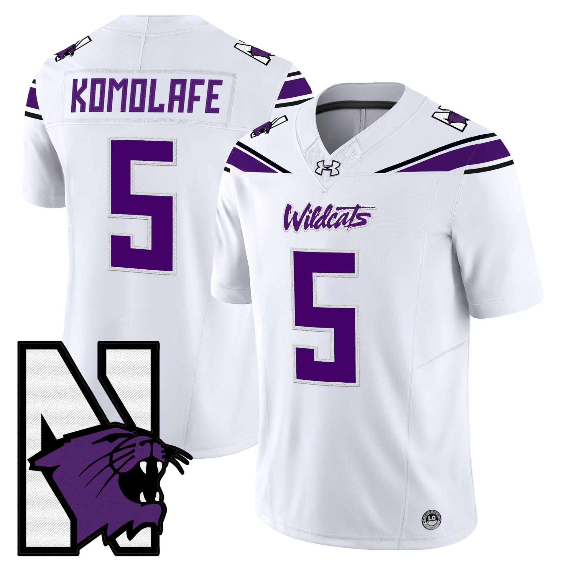 Northwestern Wildcats Honoring ’95 Vapor Limited Jersey - All Stitched - Image 42