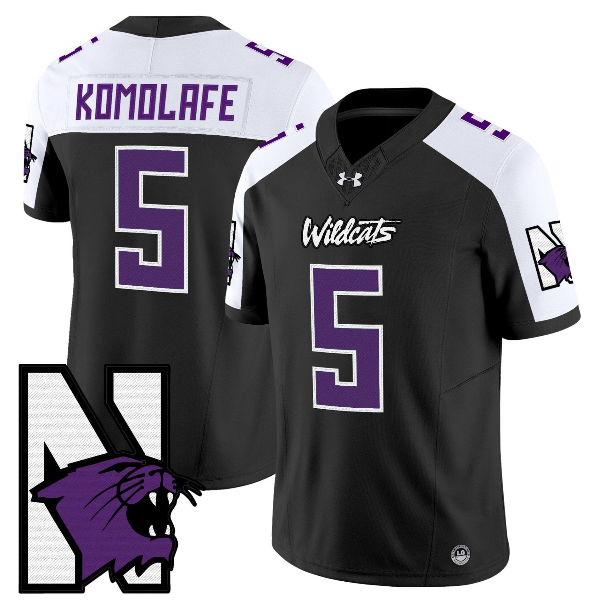 Northwestern Wildcats Honoring ’95 Vapor Limited Jersey - All Stitched - Image 9