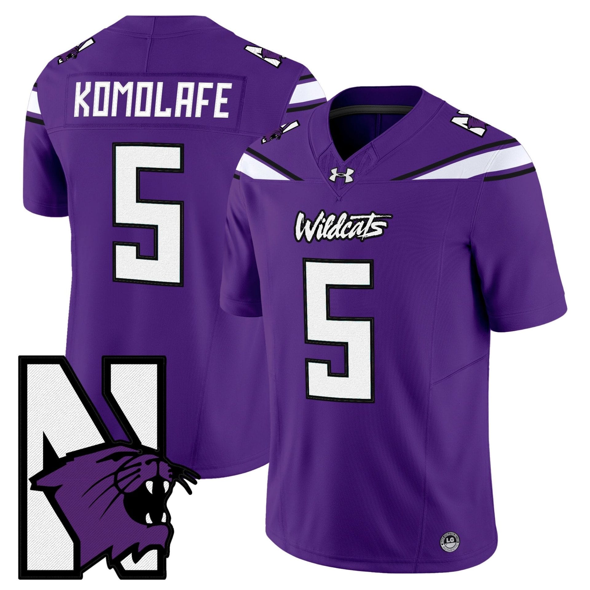 Northwestern Wildcats Honoring ’95 Vapor Limited Jersey - All Stitched - Image 28