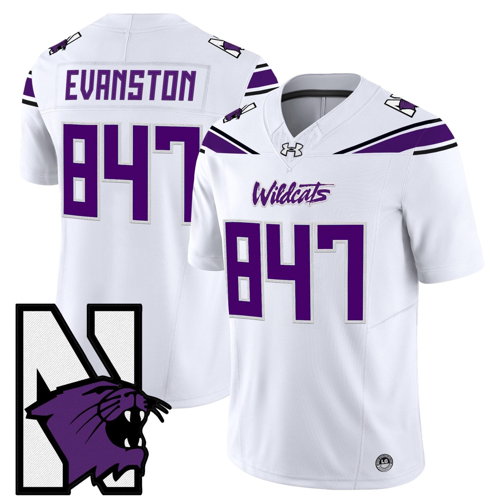 Northwestern Wildcats Honoring ’95 Vapor Limited Jersey - All Stitched - Image 41