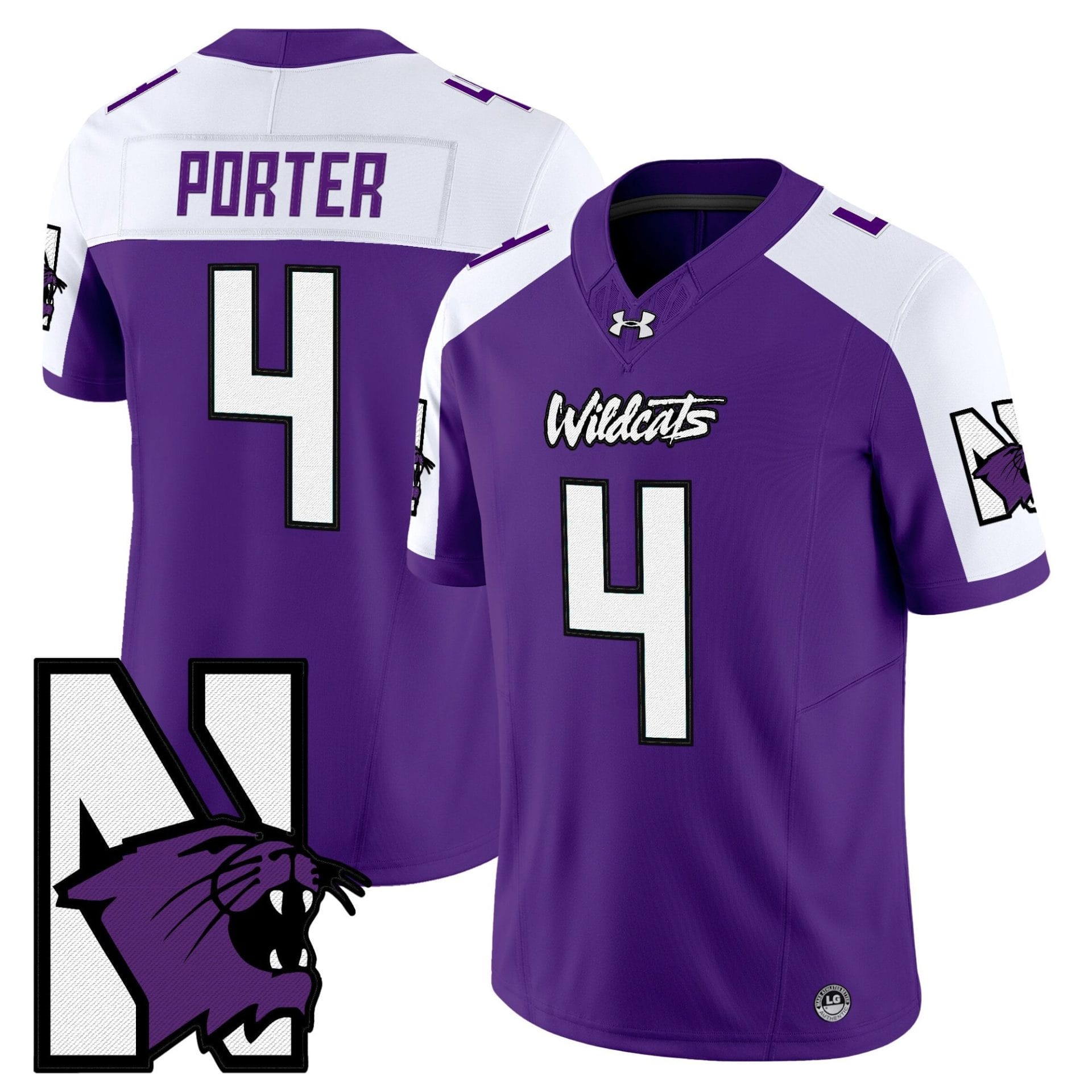 Northwestern Wildcats Honoring ’95 Vapor Limited Jersey - All Stitched - Image 24