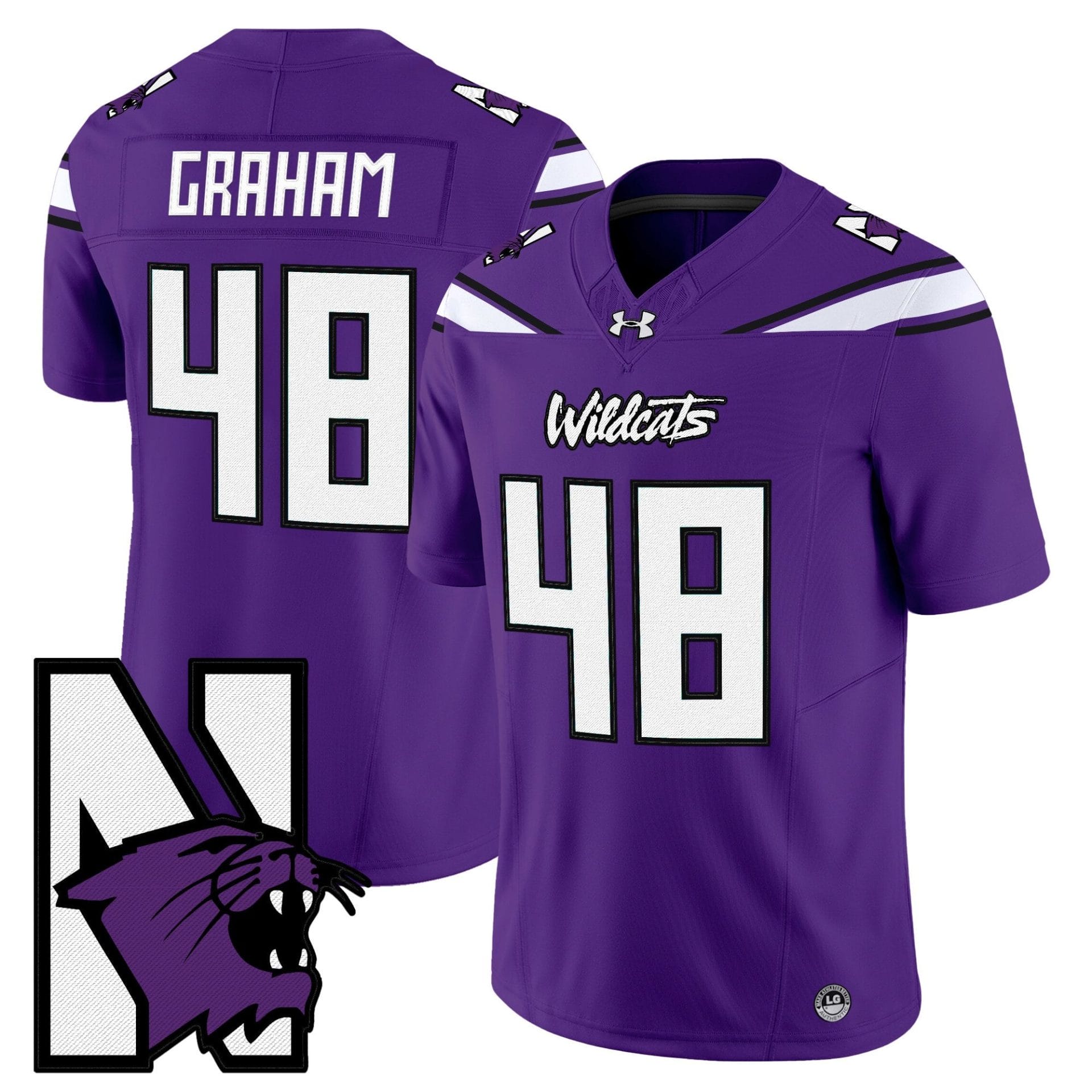 Northwestern Wildcats Honoring ’95 Vapor Limited Jersey - All Stitched - Image 38