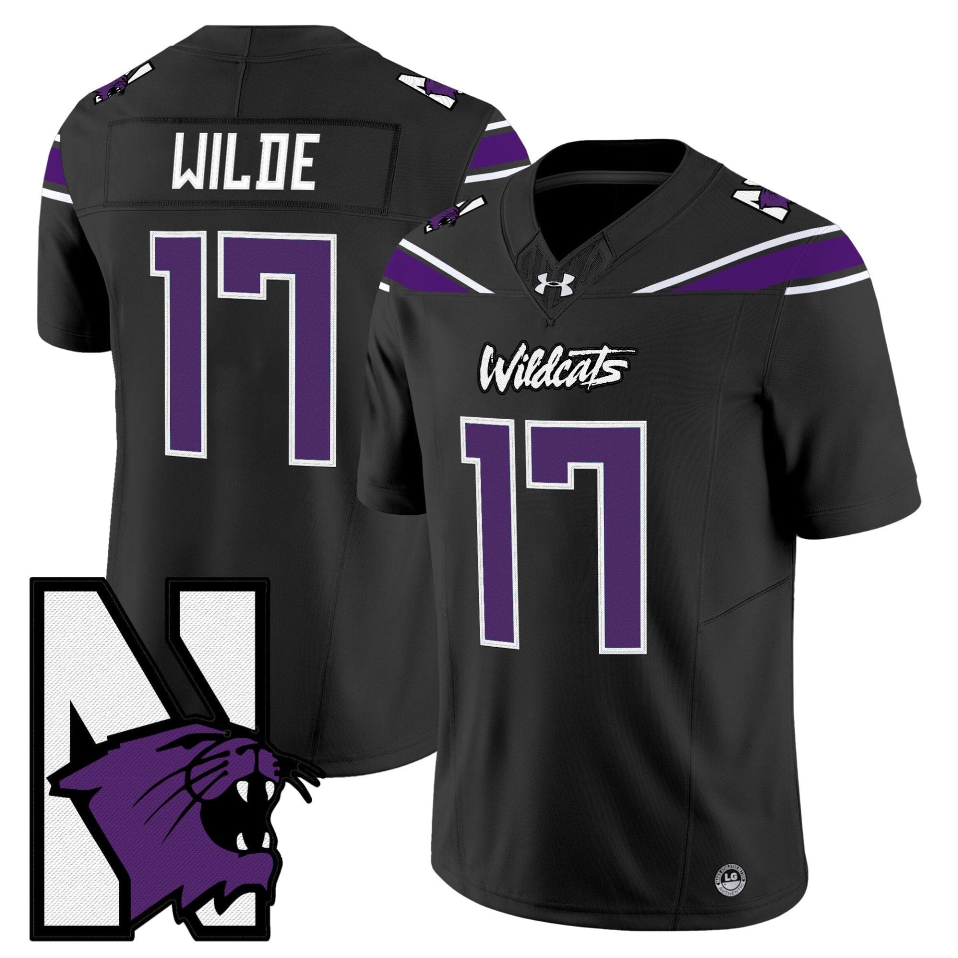 Northwestern Wildcats Honoring ’95 Vapor Limited Jersey - All Stitched - Image 21
