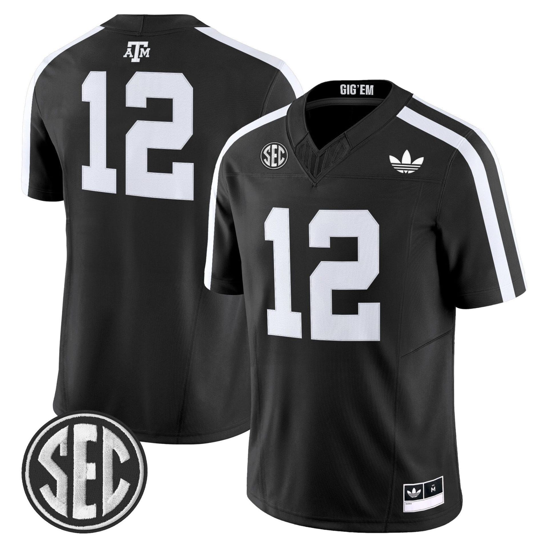 Alternative view of Texas A&M Aggies 2025 Vapor Limited Jersey V2 - All Stitched
