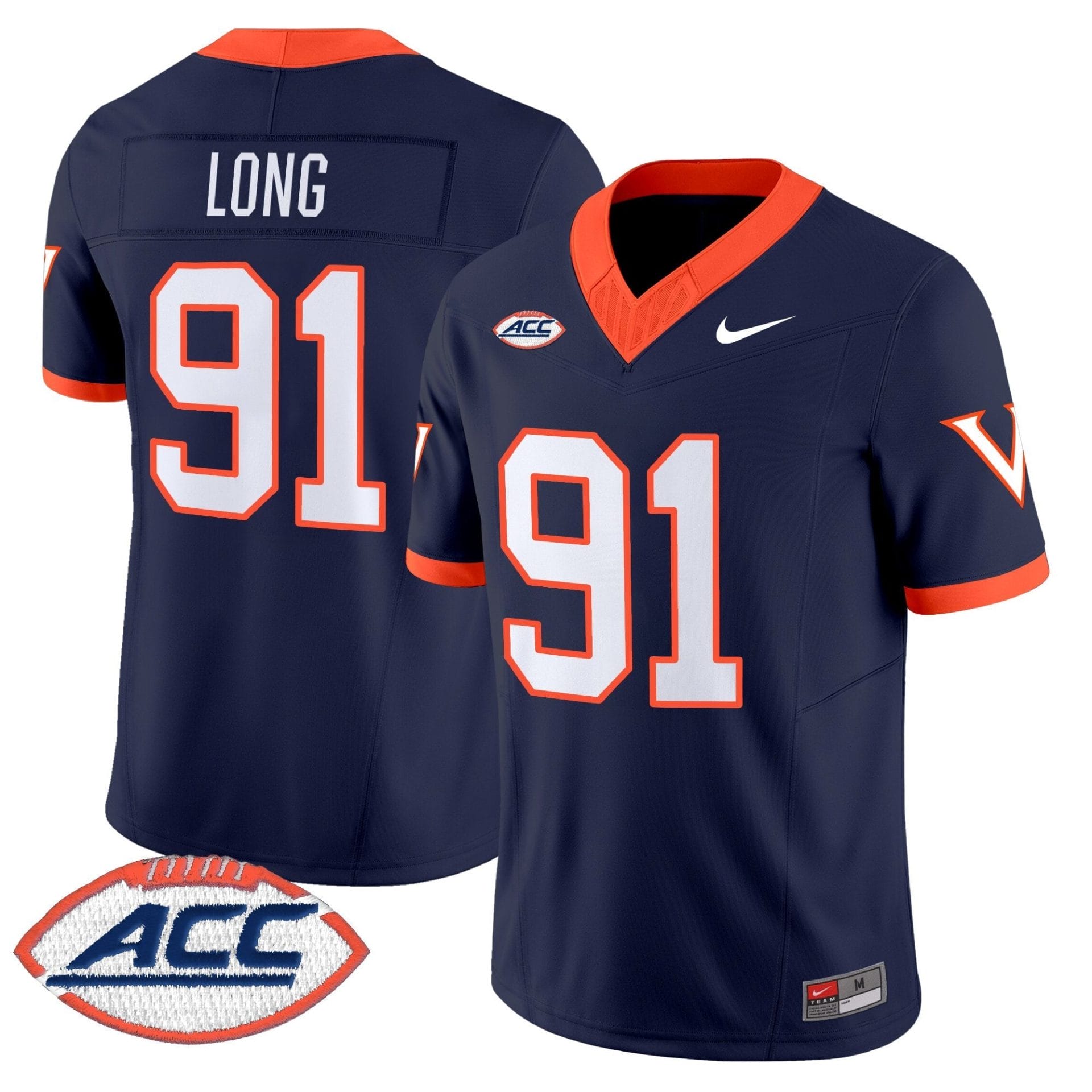 Virginia Cavaliers 1995 Throwbacks Vapor Limited Jersey - All Stitched - Image 28