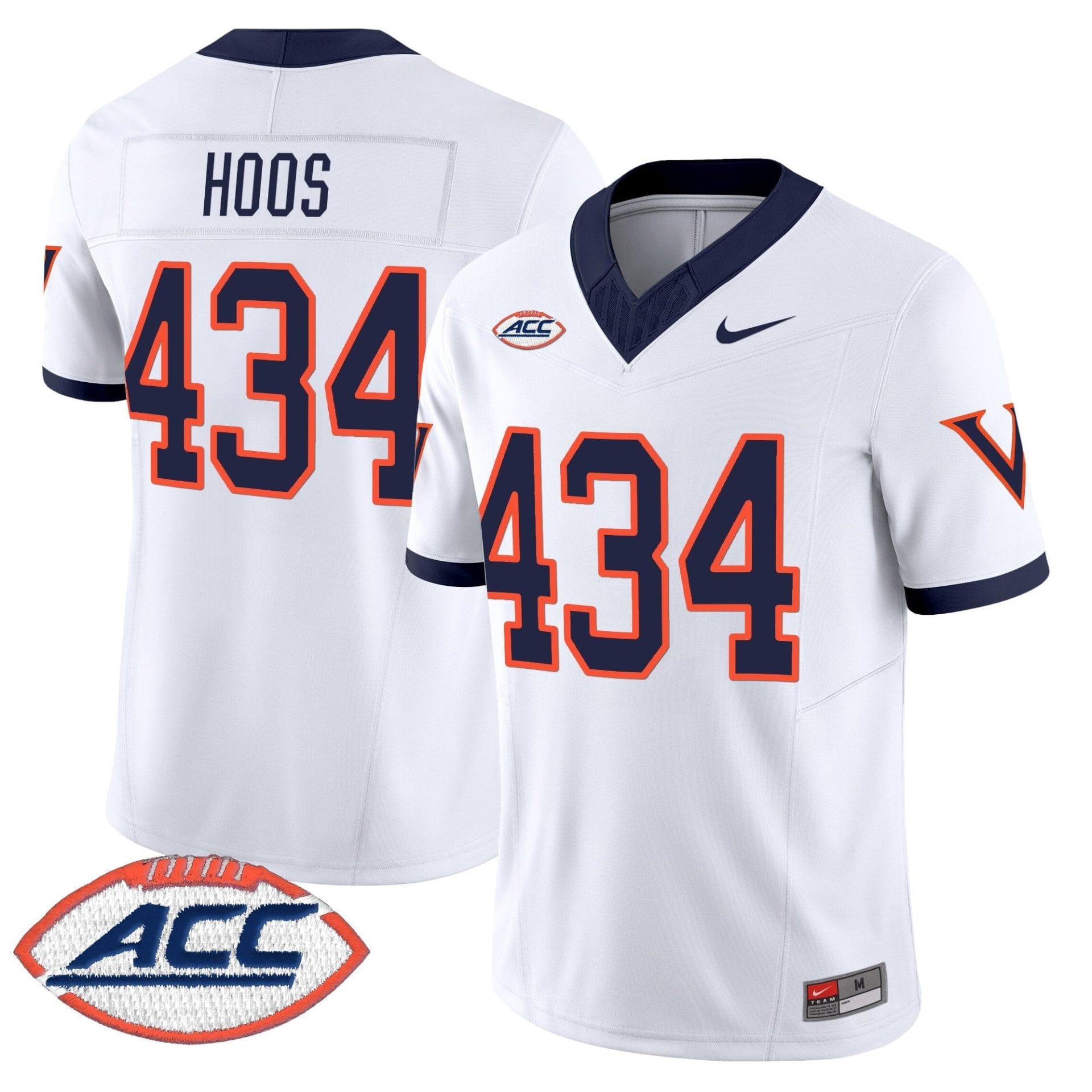 Virginia Cavaliers 1995 Throwbacks Vapor Limited Jersey - All Stitched - Image 5