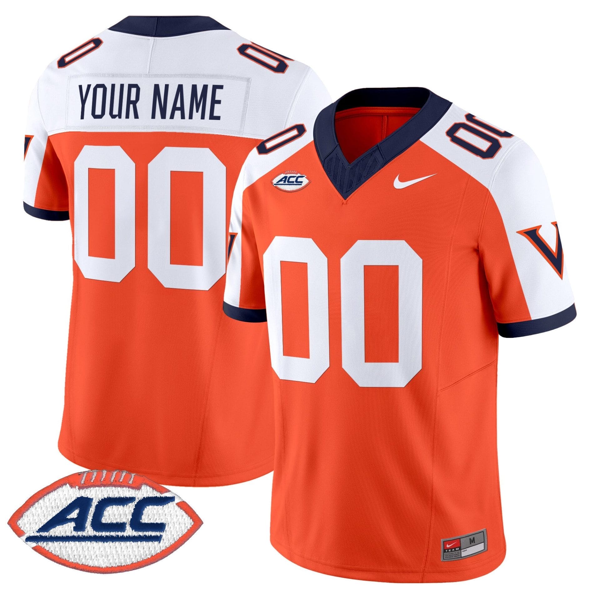 Virginia Cavaliers 1995 Throwbacks Vapor Limited Custom Jersey - All Stitched - Image 4
