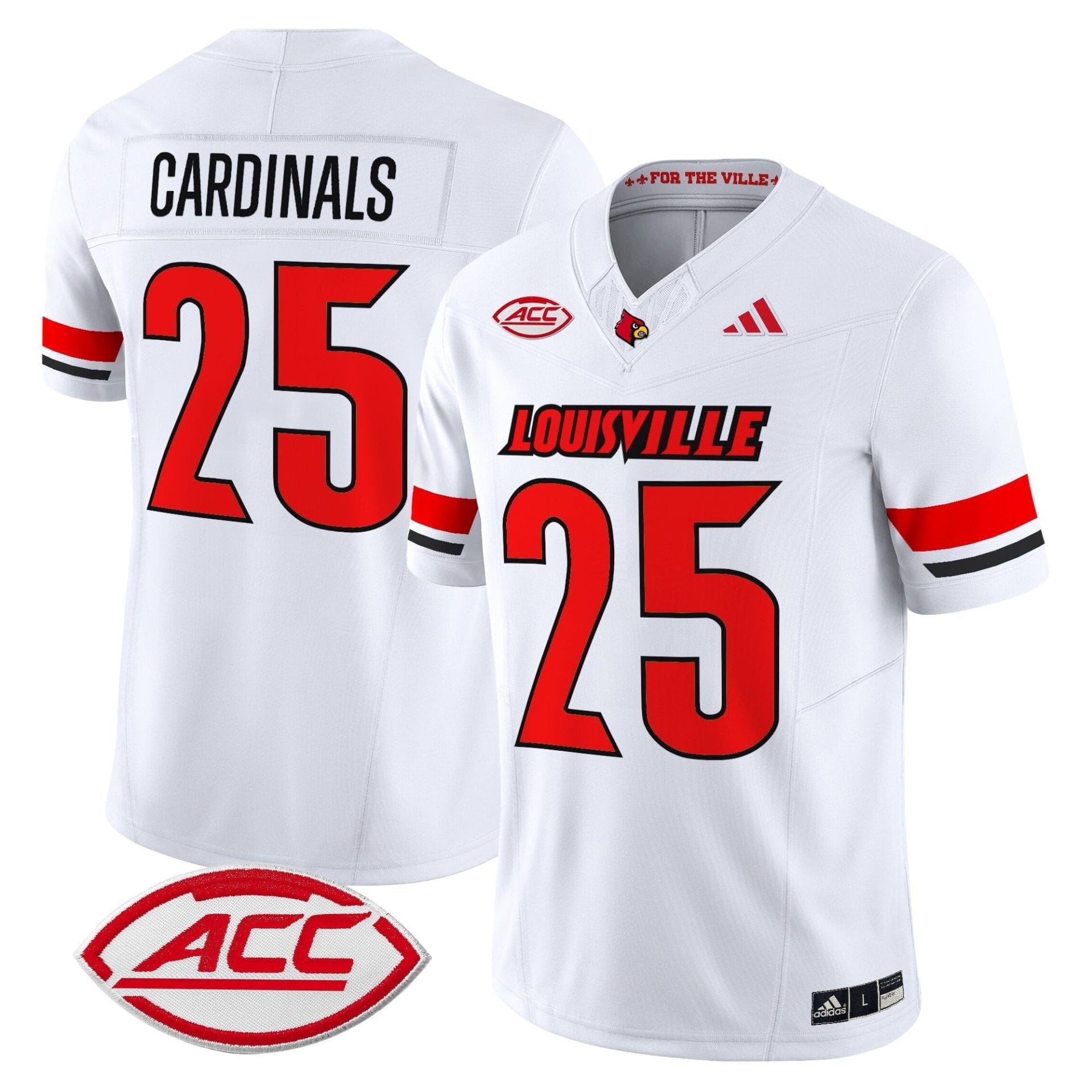 Louisville Cardinals 2025 Vapor Limited Jersey - All Stitched - Image 54