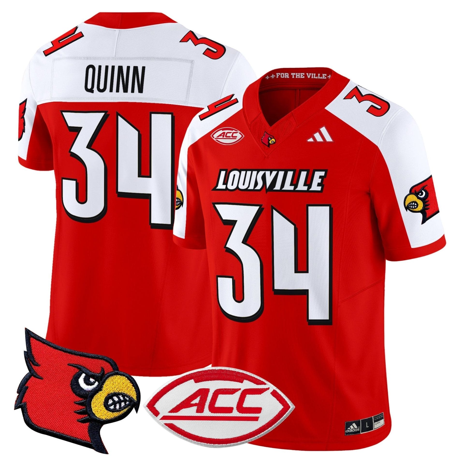 Louisville Cardinals 2025 Vapor Limited Jersey - All Stitched - Image 30