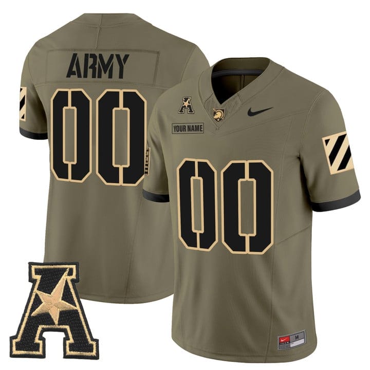Custom Army Black Knights Jersey Name, Number 2025 Limited Stitched - Image 5