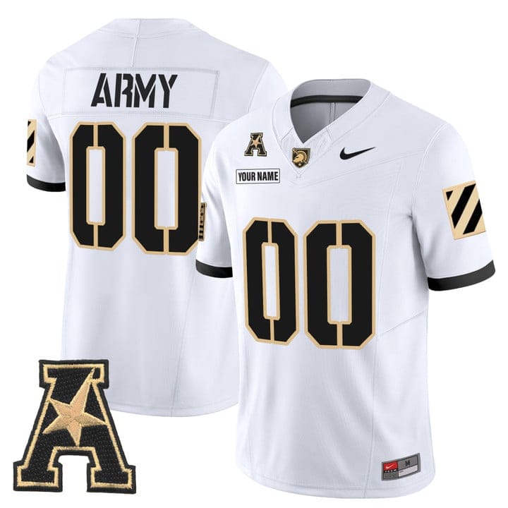 Custom Army Black Knights Jersey Name, Number 2025 Limited Stitched - Image 7