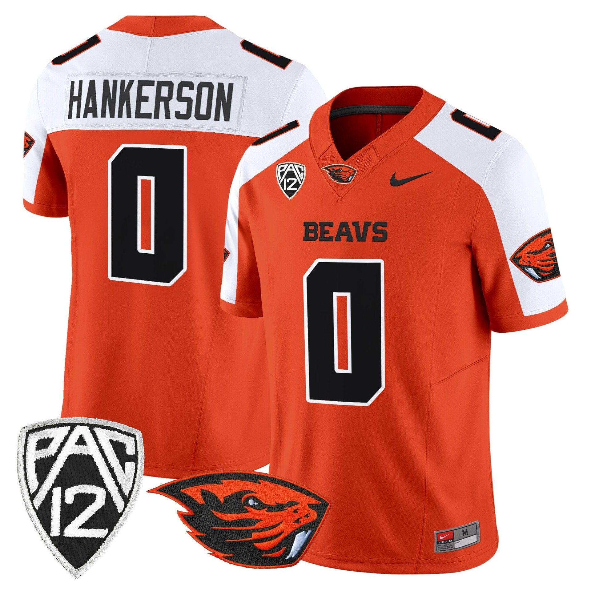 Anthony Hankerson Jersey #0 Oregon State Beavers 2025 Limited Stitched - Image 4