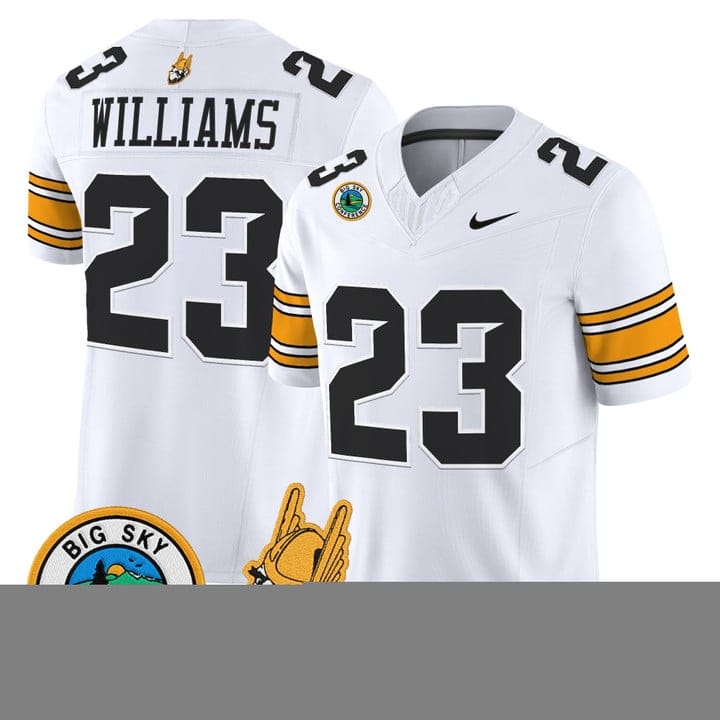 Alternative view of Art Williams Jersey #23 Idaho Vandals 1975 Throwback Limited Stitched