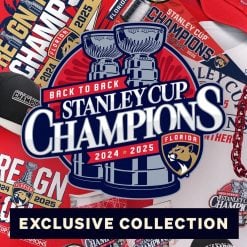 Alternative view of Custom San Florida Panthers 2025 Stanley Cup B2B Champions Jersey - All Stitched