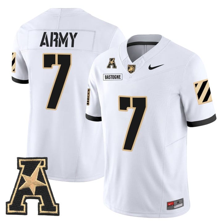 Alternative view of Bastogne Jersey #7 Army Black Knights 2025 Vapor Limited Stitched