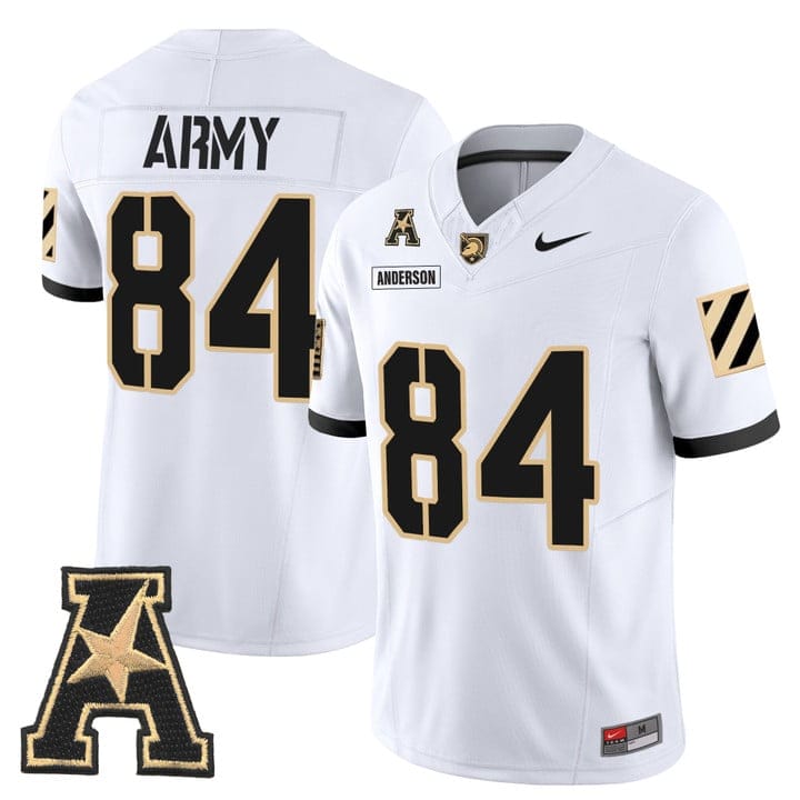 Alternative view of Brady Anderson Jersey #84 Army Black Knights 2025 Vapor Stitched