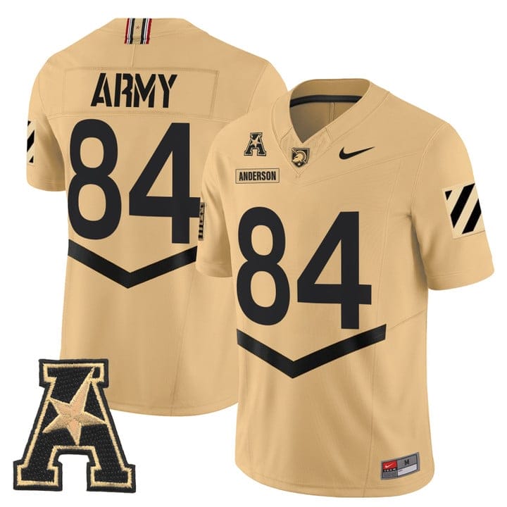 Brady Anderson Jersey #84 Army Black Knights 2025 Vapor Stitched - Image 4