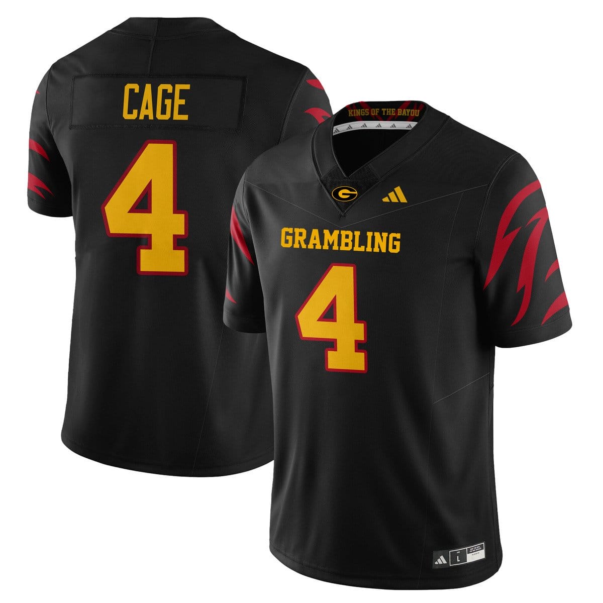 Bryce Cage Jersey #4 Grambling State Football 2025 Special Stitched