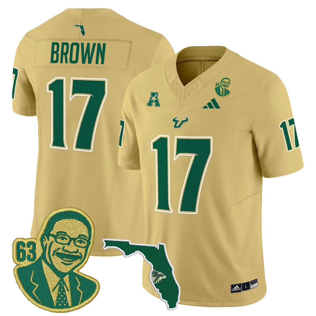 Jason Pierre Jersey #90 South Florida Bulls Lee Roy Selmon Legacy Black Alter - Image 4
