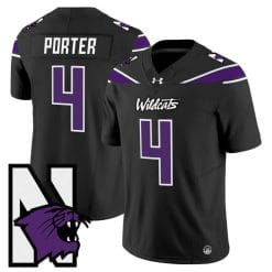 Cam Porter Jersey #4 Northwestern Wildcats Honoring 95 Vapor Limited Stitched