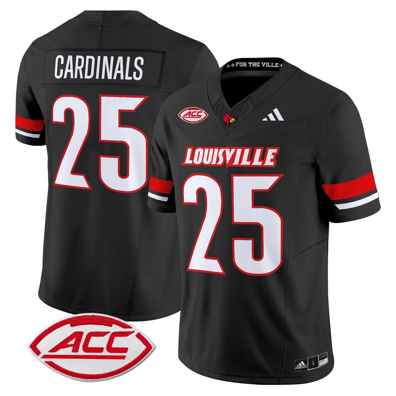 Cardinals Jersey #25 Louisville Cardinals 2025 Vapor Limited Stitched