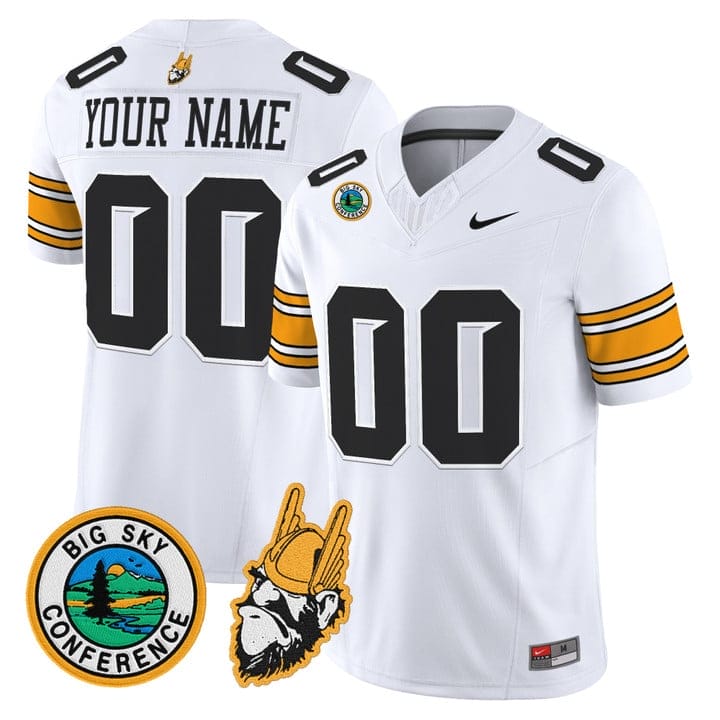 Alternative view of Custom Idaho Vandals Jersey 1975 Throwback Vapor Limited Stitched