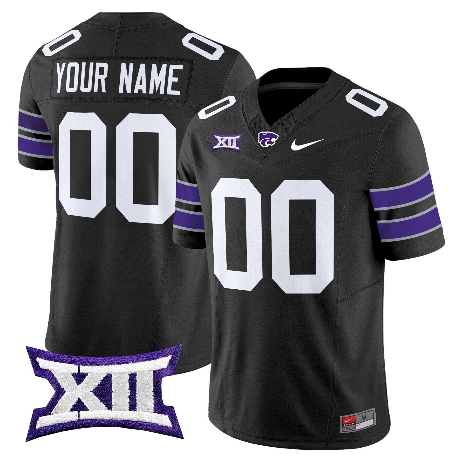 Custom Kansas State Wildcats Jersey Name, Number 2025 Limited Stitched