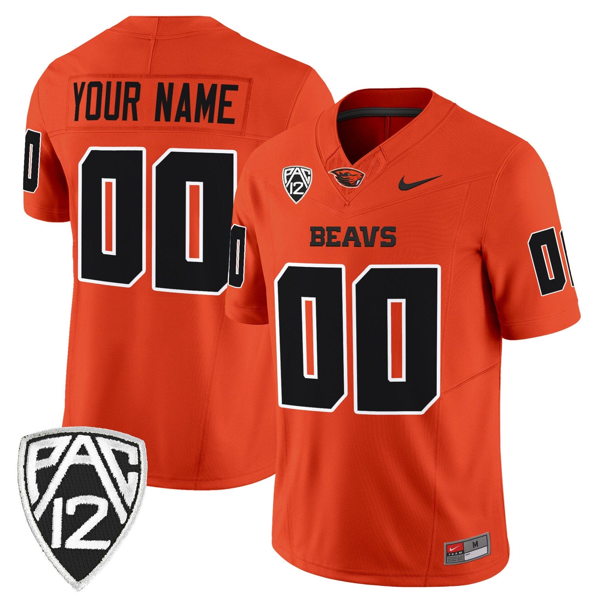 Custom Oregon State Beavers Jersey 2025 Vapor Limited Stitched - Image 5