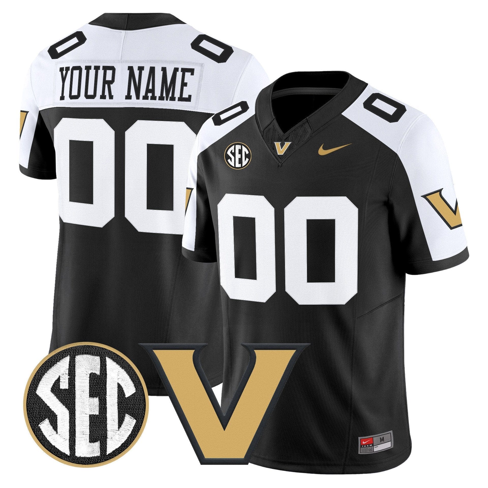 Custom Vanderbilt Commodores Jersey Name, Number 2025 Limited Stitched - Image 3