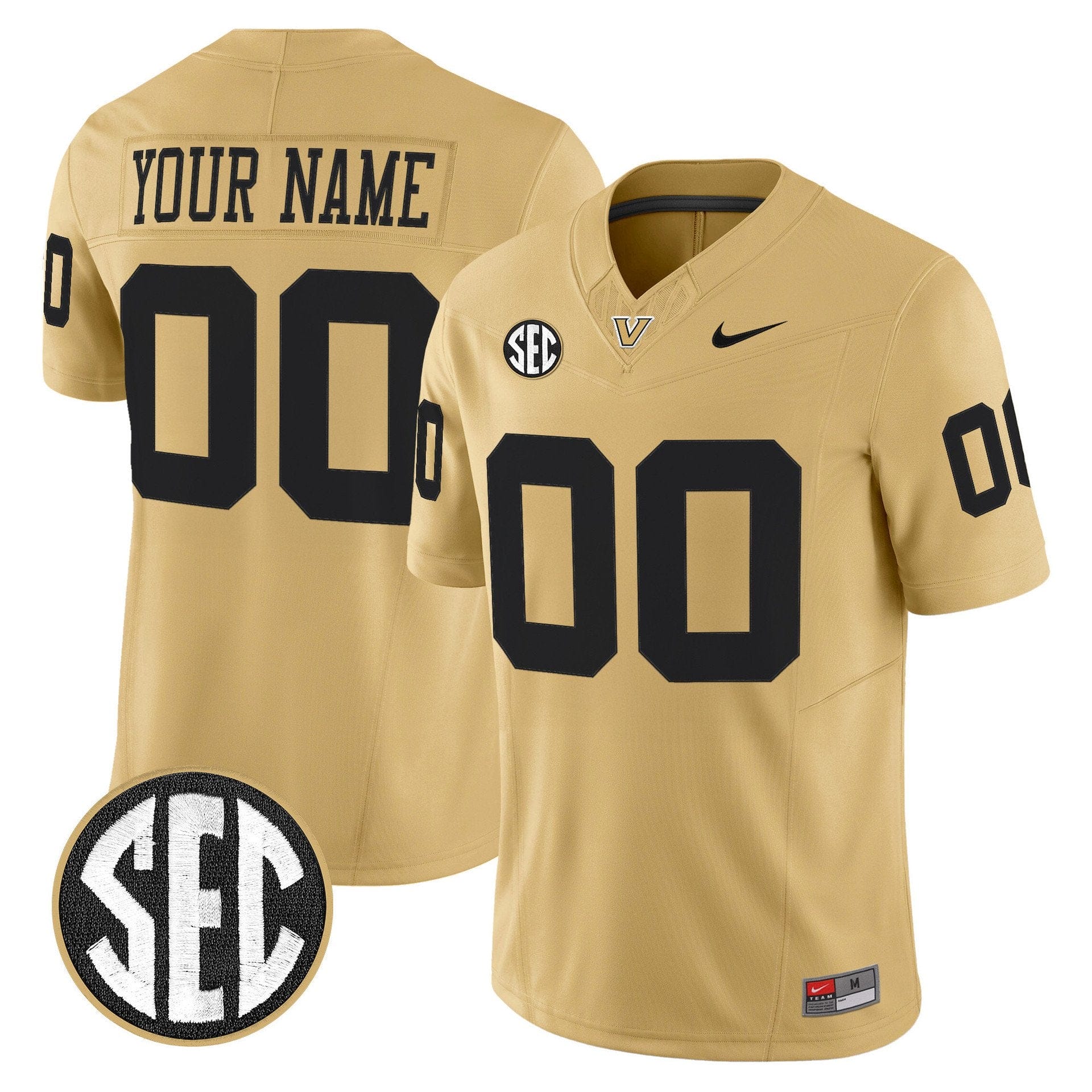 Custom Vanderbilt Commodores Jersey Name, Number 2025 Limited Stitched - Image 4