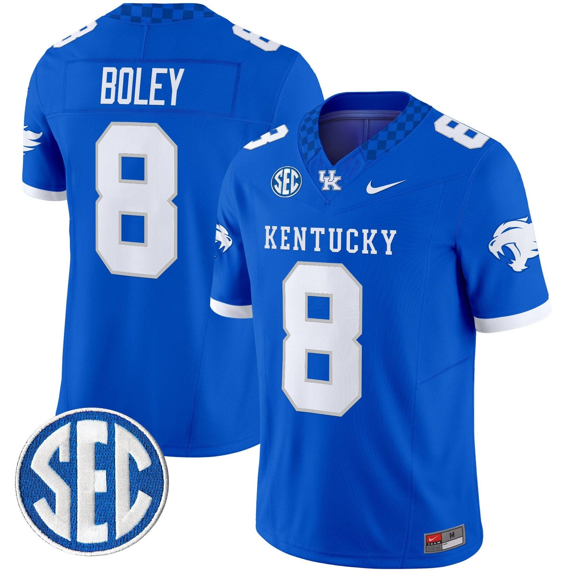 Cutter Boley Jersey #8 Kentucky Wildcats 2025 Limited Stitched - Image 5