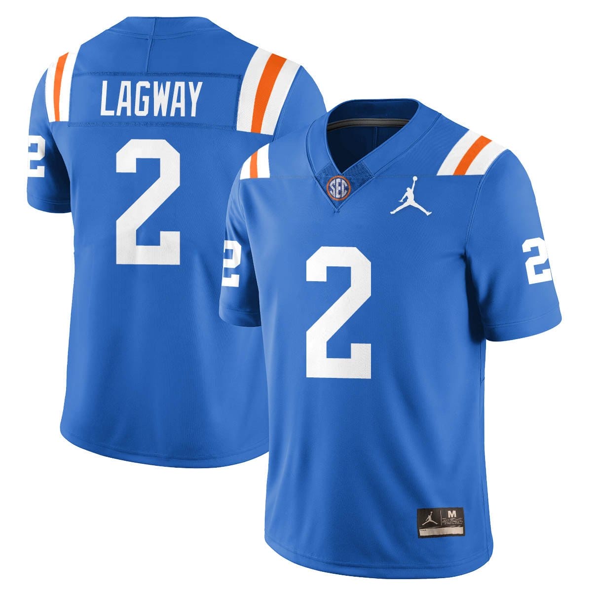 Alternative view of DJ Lagway Jersey #2 Florida Gators Bring Back 1960s Throwback Stitched
