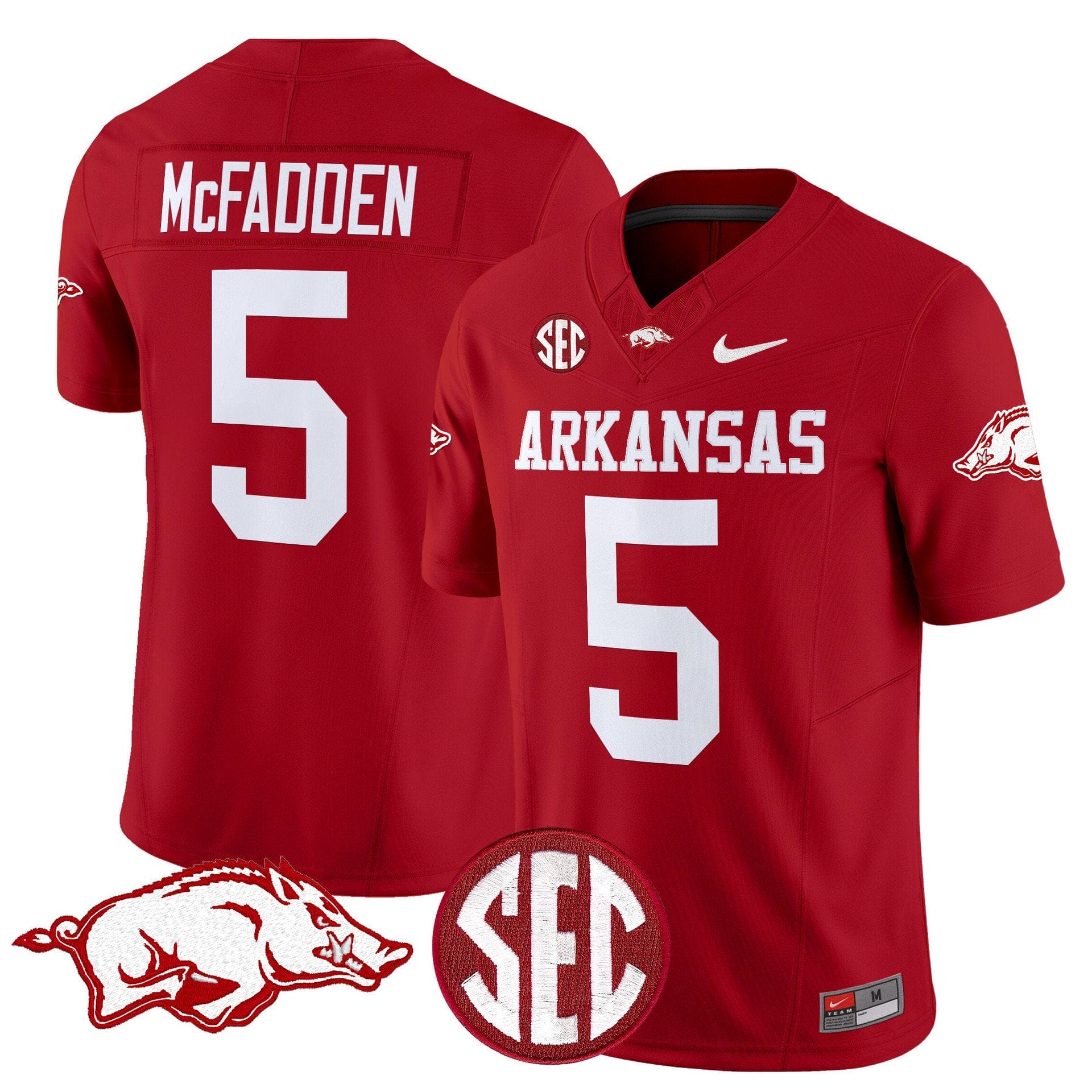 Darren McFadden Jersey #5 Arkansas Razorbacks Limited Stitched - Image 5