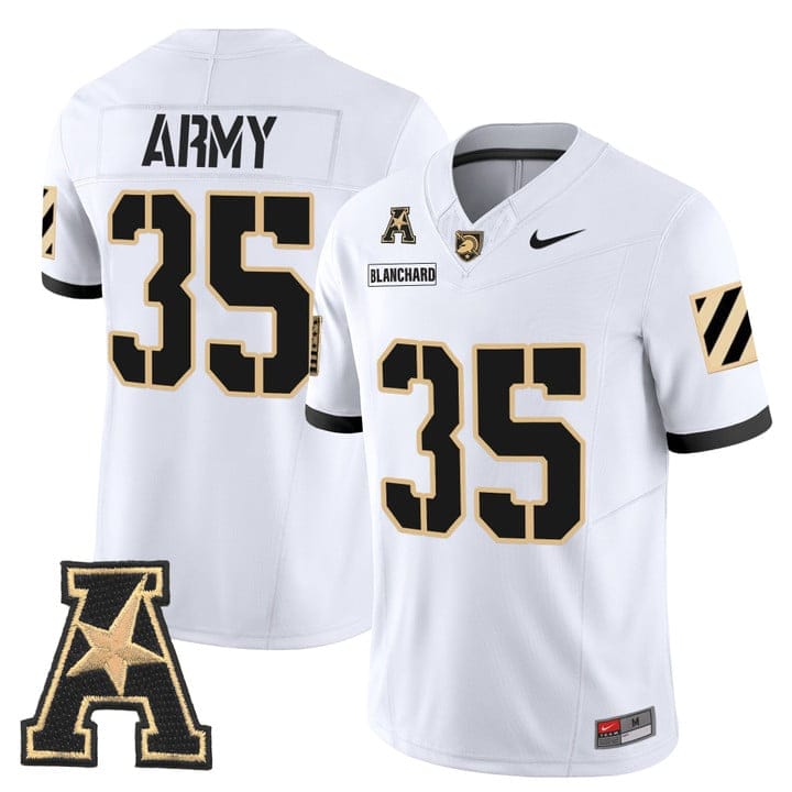 Alternative view of Doc Blanchard Jersey #35 Army Black Knights 2025 Vapor Stitched