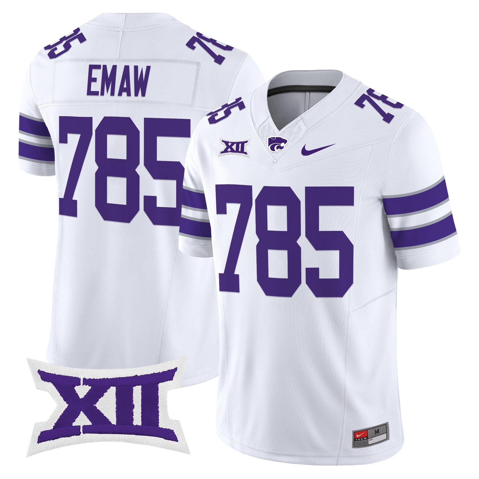 Alternative view of EMAW Jersey #785 Kansas State Wildcats 2025 Limited Stitched