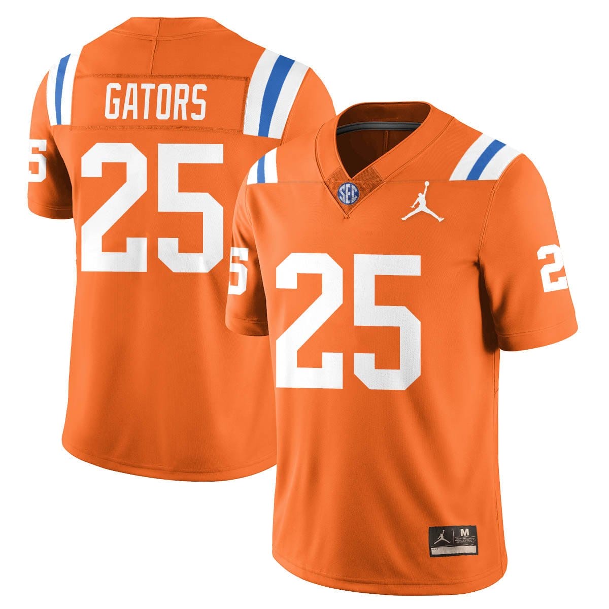Gators Jersey #25 Florida Gators Bring Back 1960s Throwback Stitched - Image 3