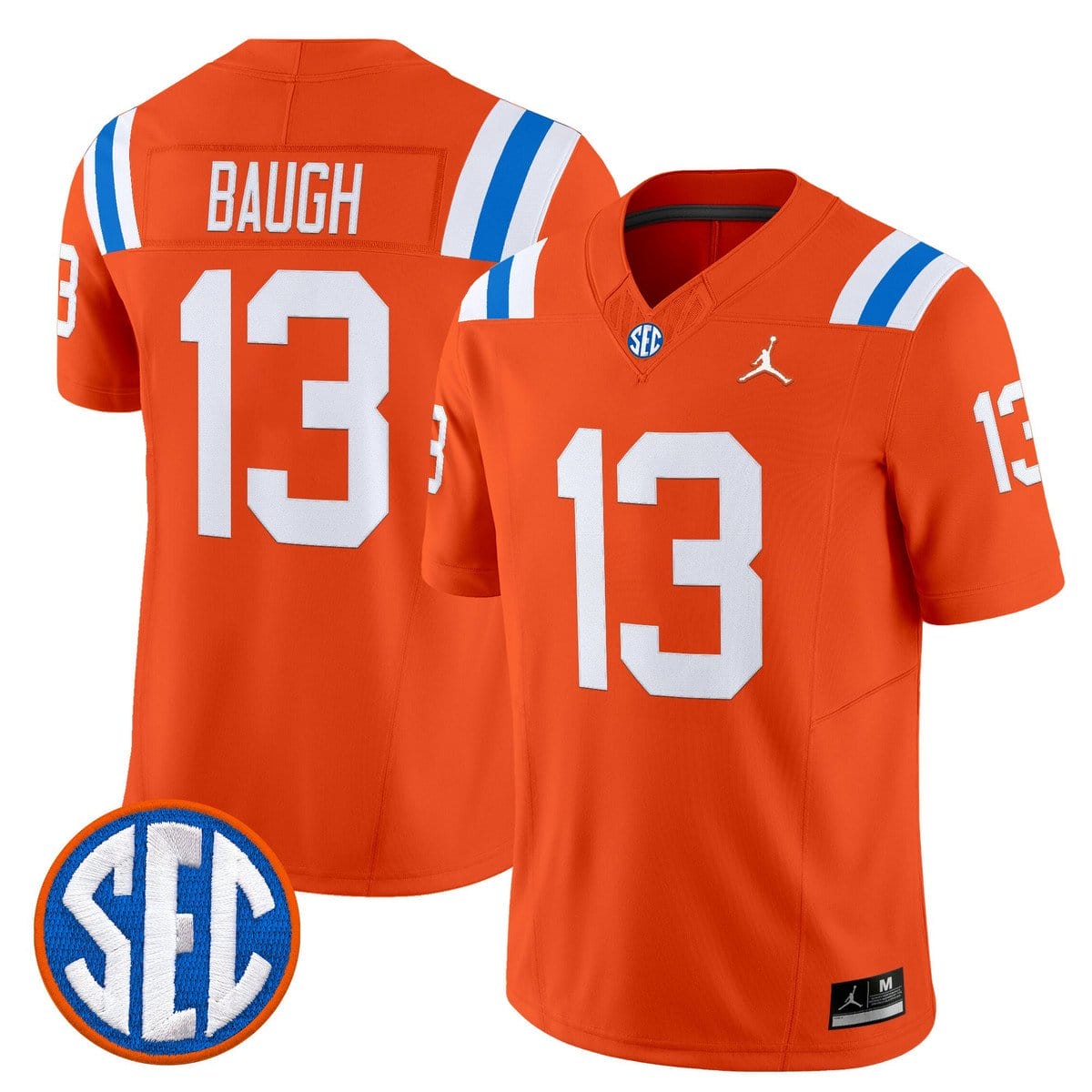 Alternative view of Jadan Baugh Jersey #13 Florida Gators 1960s Throwback Vapor Limited