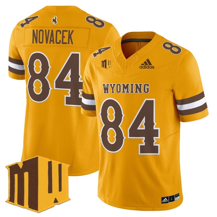Jay Novacek Jersey #84 Wyoming Cowboys 2025 Vapor Limited Stitched - Image 5